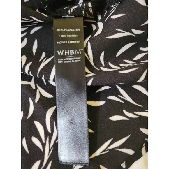 NWT White House Black Market faux wrap surplice top large - Picture 6 of 10